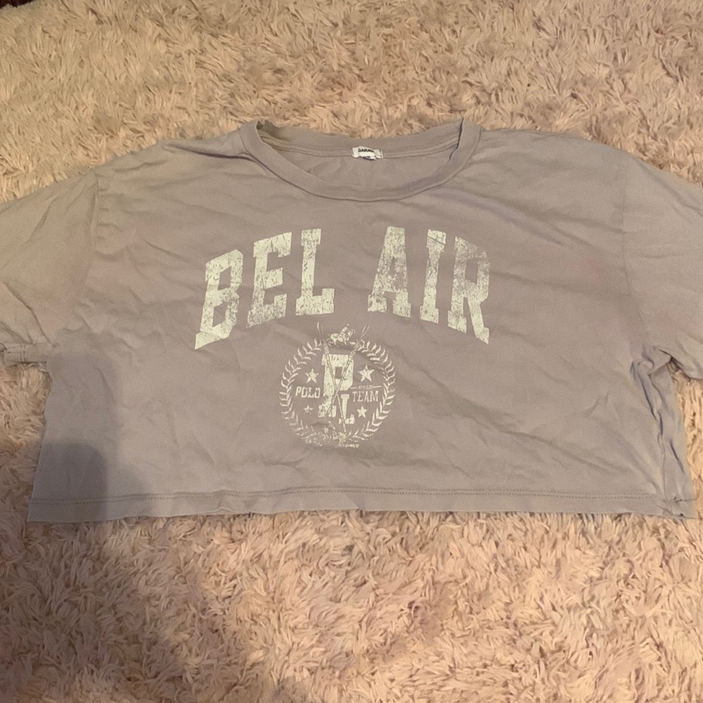 Bel Air cropped tee